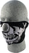 Half Face Mask Chrome Skull