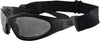 Gxr Sunglasses Black W/clear Lens