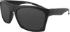 Capone Sunglass Matte Black W/anti-fog Smoked Lens