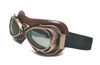 Flight Goggle Antique Brown Smoke Lens