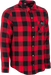 Fly Tek Flannel Red/black Md