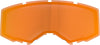 Dual Lens W/o Vents Adult Polarized Orange Mirror/smoke