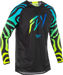 Evolution  Dst Zen Jersey Black/blue/hi-vis Xl