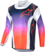 Youth Racer Hoen Jersey Light Grey/hot Orange/black Xl