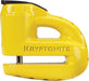 Krypto 5-s Disc Lock W/reminder Cable Yellow