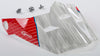 Visor W/screws Colfax Mx-46 White/red/blue Md-2x