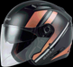 Of-77 Open-face Reform Helmet Matte Black/pink/silver Xs