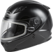 Youth Gm-49y Full-face Snow Helmet Black Ys