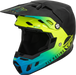 Youth Formula Cc Centrum Helmet Matte Olive Grn/blk Yl