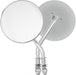 4" Round Mirror Chrome Left Side