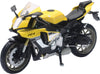 Replica 1:12 Super Sport Bike 16 Yamaha Yzf-r1 Yellow