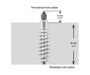 15/16"-24mm Std Screw Studs Qty 200