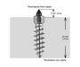 1"-25mm Standard Screw Studs Qty 150