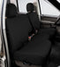 Covercraft 21-24 Ford F-150 Polycotton SeatSaver Custom Front Row Seat Covers - Charcoal Covercraft