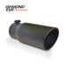 Diamond Eye TIP 4in-5inX12in BOLT-ON ROLLED ANGLE 15 ANGLE CUT DIAMOND EYE BLACK POWDERCOAT Diamond Eye Performance