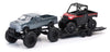 New Ray Toys Offroad Pickup with Polaris Ranger XP1000 EPS New Ray Toys