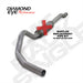 Diamond Eye KIT 4in CB MFLR RPLCMENT PIPE SGL AL: 03-07 FORD 6.0L F250/F350 (Extended Cab Only) Diamond Eye Performance