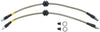 StopTech 08-10 Mini Cooper Stainless Steel Rear Brake Lines Stoptech