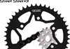 Sprocket/Chain Kit Stl/Stl 15/47t Sil Sx3 525 116l Blk VORTEX