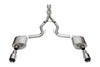 Corsa 2024 Ford MustangGT Sport Cat-Back Exhaust Sys. 3.0in Dual Rear Exit w/4.5in Straight Cut Tips CORSA Performance