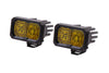 Diode Dynamics Stage Series 2 In LED Pod Pro - Yellow Combo Standard ABL (Pair) Diode Dynamics