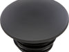 Gas Cap Screw In Smooth Non Vented Matte Black `96 20 HARDDRIVE