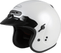 Gm 32 Open Face Helmet Pearl White Md GMAX