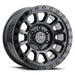 ICON Hulse 17 X 8.5 6 X 5.5 0mm Offset 4.75in BS Double Black ICON