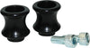 Swingarm Spools 6mm Blk Yam VORTEX