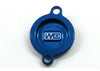 Oil Filter Cover Blue Ktm/Hus/Gas WORKS