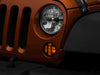 Raxiom 07-18 Jeep Wrangler JK Axial Series LED Front Turn Signals (Smoked) Raxiom