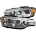 ANZO 2012-2015 BMW 3 Series Projector Headlights w/ U-Bar Chrome ANZO