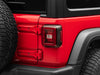 Raxiom 18-22 Jeep Wrangler JL LED Tail Lights- Black Housing - Red Lens Raxiom