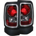 ANZO 1994-2001 Dodge Ram Taillights Black ANZO