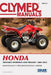 Repair Manual Hon Trx250ex CLYMER