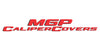 MGP 4 Caliper Covers Gloss Red Engraved with Corvette C4 (Full Kit 4 Pieces) MGP