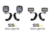 Diode Dynamics 10-21 Toyota 4Runner SS3 LED Ditch Light Kit - Yellow Pro Combo Diode Dynamics