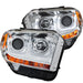 ANZO 2014-2016 Toyota Tundra Projector Headlights w/ U-Bar Chrome ANZO