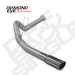 Diamond Eye KIT 4in DPF BACK SGL AL: 2011 FORD 6.7L PWRSTROKE F250/F350 Diamond Eye Performance