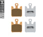 Brake Pads Sintered Ceramic Fd290g1375 GALFER