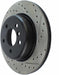 StopTech 2011-2013 BMW 535i / 2012-2016 BMW 640i Slotted & Drilled Rear Left Brake Rotor Stoptech