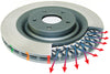 DBA 03-05 Evo 8/9 Front Slotted 4000 Series Rotor DBA