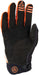 Answer 25 Peak Flo Gloves Black/Hyper Orange/White - XS Answer