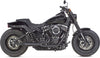 Comp S 2in1 Exhaust Softail Gen 2 Black TBR