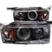 ANZO 2004-2007 Scion Xb Projector Headlights w/ Halo Black G2 ANZO