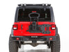 Go Rhino 08-22 Jeep Wrangler JL/JLU Body Mount Spare Tire Carrier - Tex. Blk Go Rhino