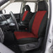 Covercraft 19-24 Dodge RAM 2500/3500/4500/5500 Endura PrecisionFitFront Row Seat Covers - Red/Blk Covercraft