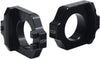 Axle Blocks Elite Kaw/Suz Black WORKS