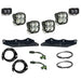 Baja Designs 17-20 Ford F-150 Raptor S2 SAE Sportsmen Fog Pocket Kit - Clear Baja Designs