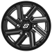 Chopper Wheel 14x7 4/156 4+3 (+5mm) Black SEDONA